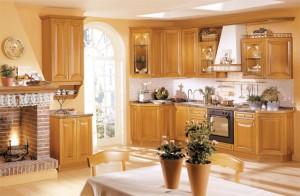 Преимущества деревянной кухонной мебели